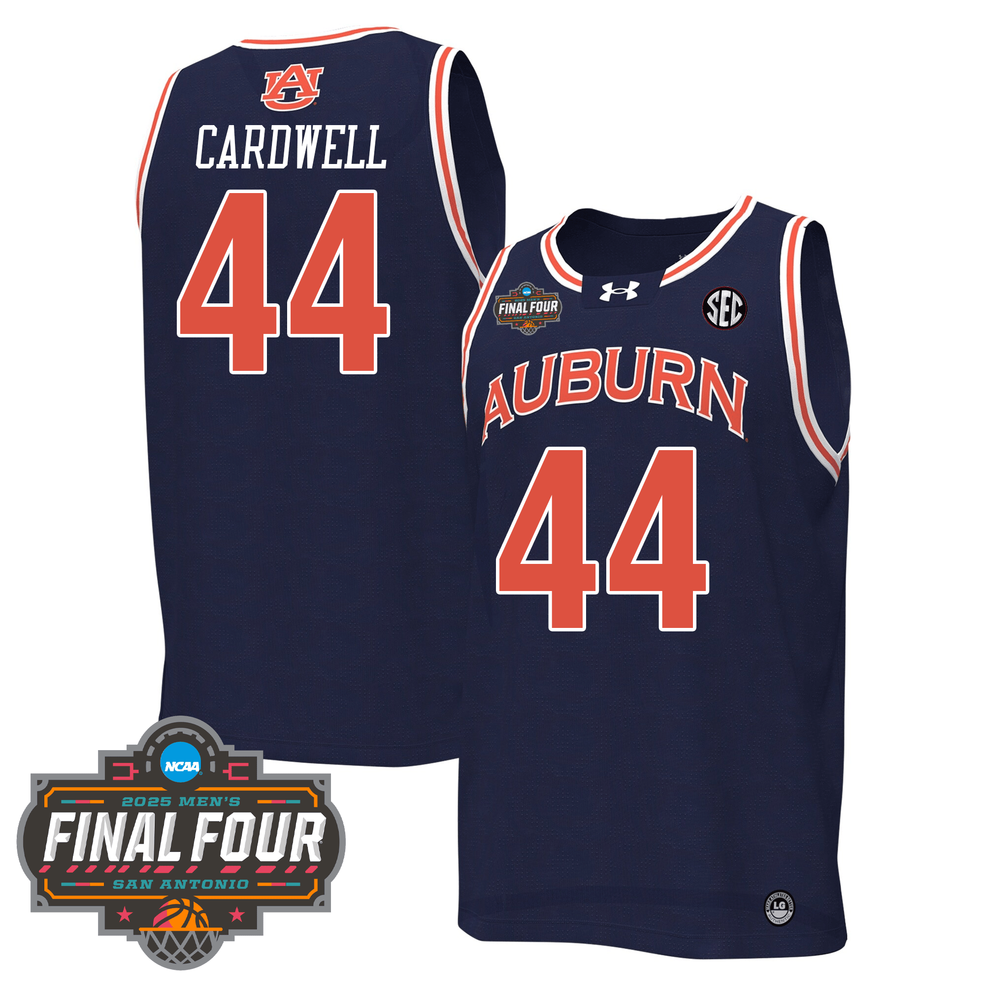 Custom AUB Basketball 24/25 Jersey - Final Four Patch