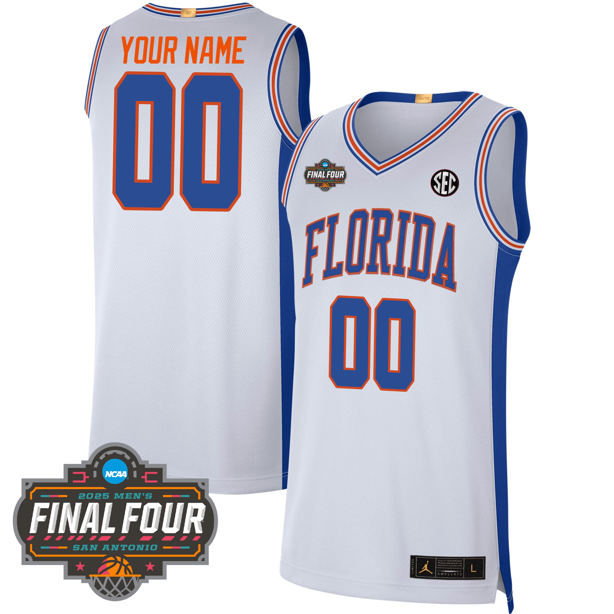 UF Basketball 24/25 Jersey - Final Four Patch