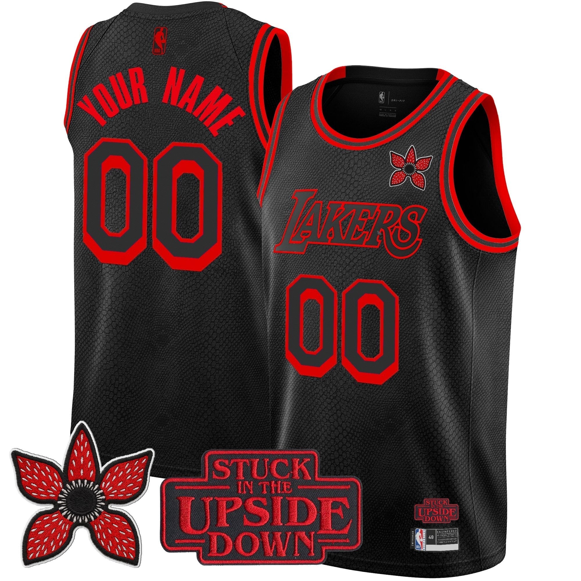 LAL 'Stranger Things Edition' Swingman Custom Jersey - Stitched