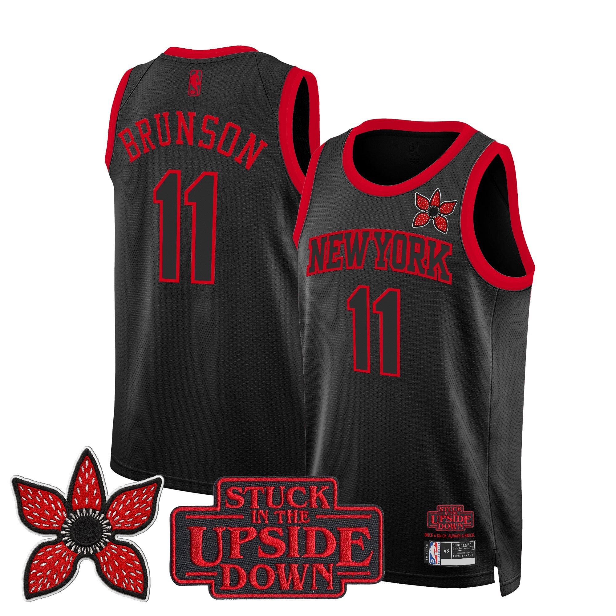 NYK 'Stranger Things Edition' Swingman Jersey - Stitched
