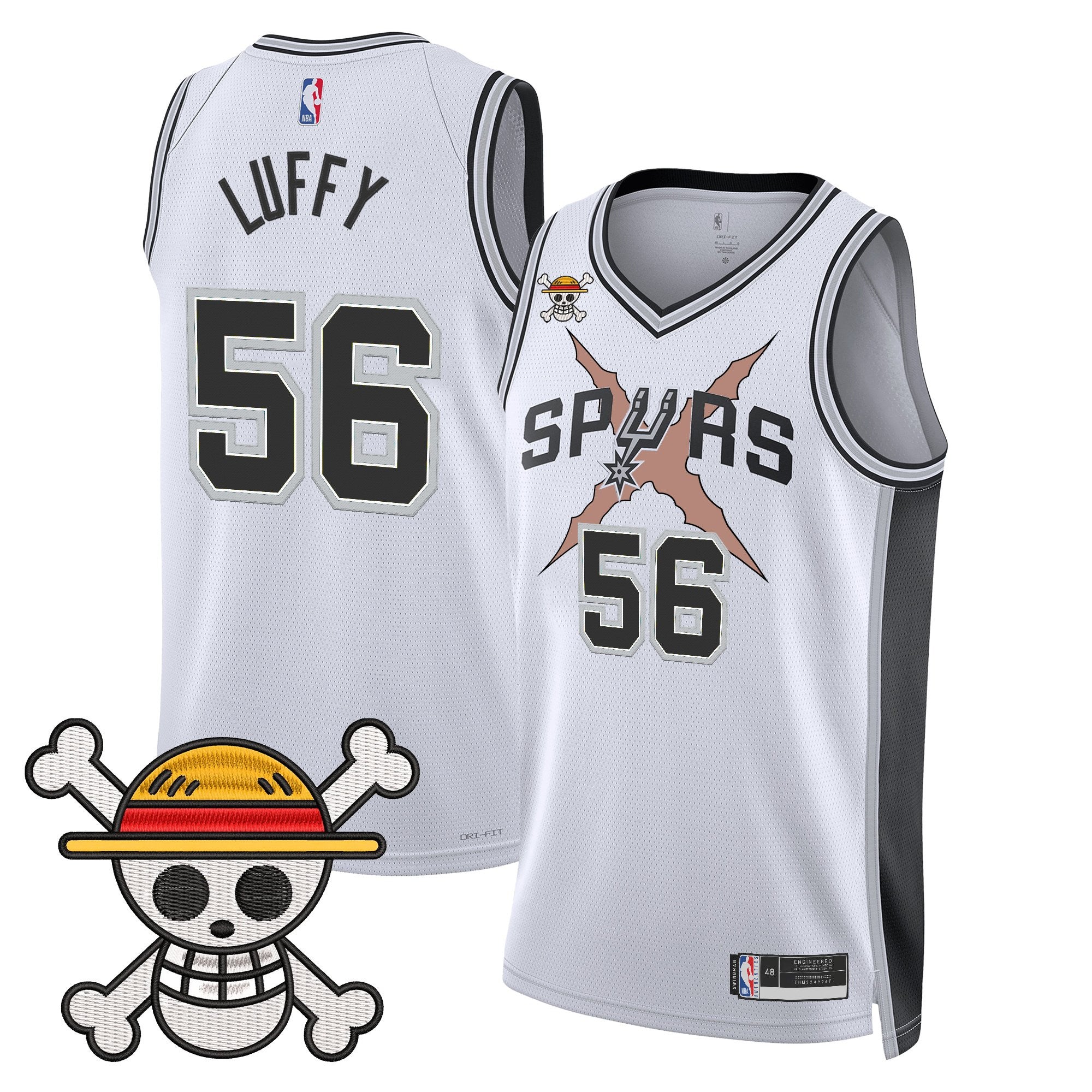SAS x One Piece Jersey Collection - Stitched