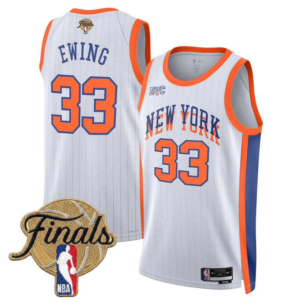 Men's New York Knicks 2026 Finals Swingman Jersey V2 - All Stitched