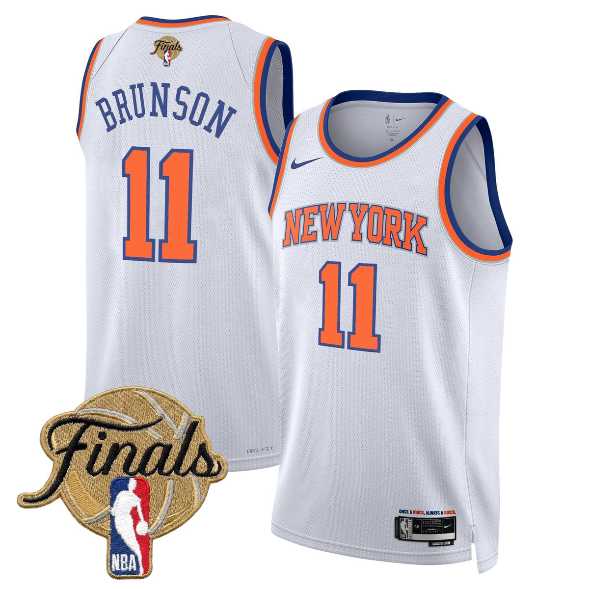 Men's New York Knicks 2026 Finals Swingman Jersey V2 - All Stitched