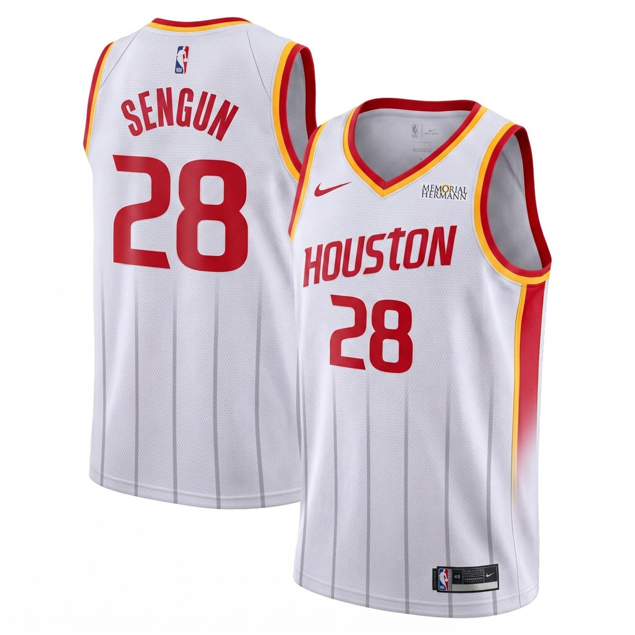 Alperen Şengün #28 HOU Jersey - Stitched