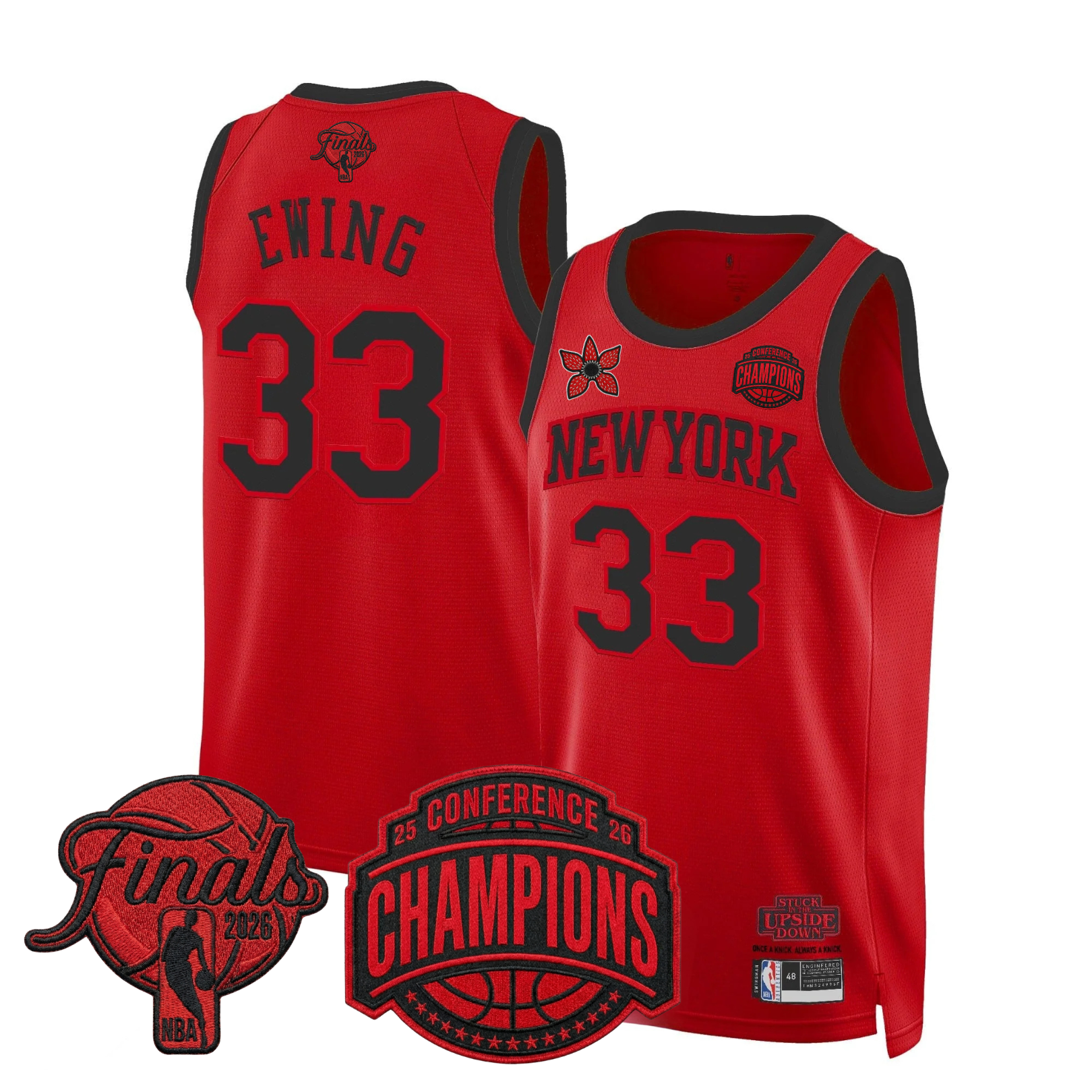 NYK 2026 Finals 'Stranger Things Edition' Swingman Jersey - Stitched