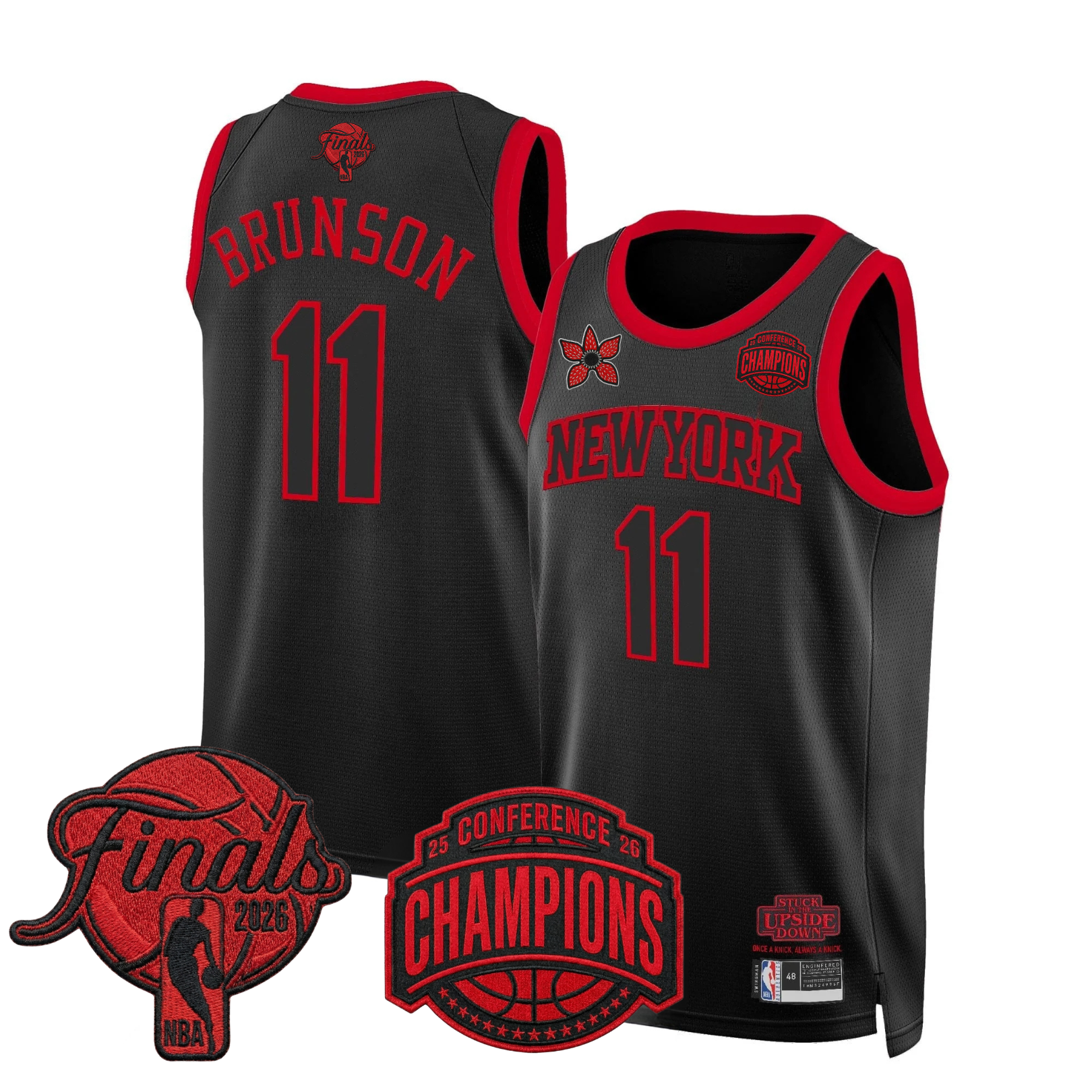 NYK 2026 Finals 'Stranger Things Edition' Swingman Jersey - Stitched