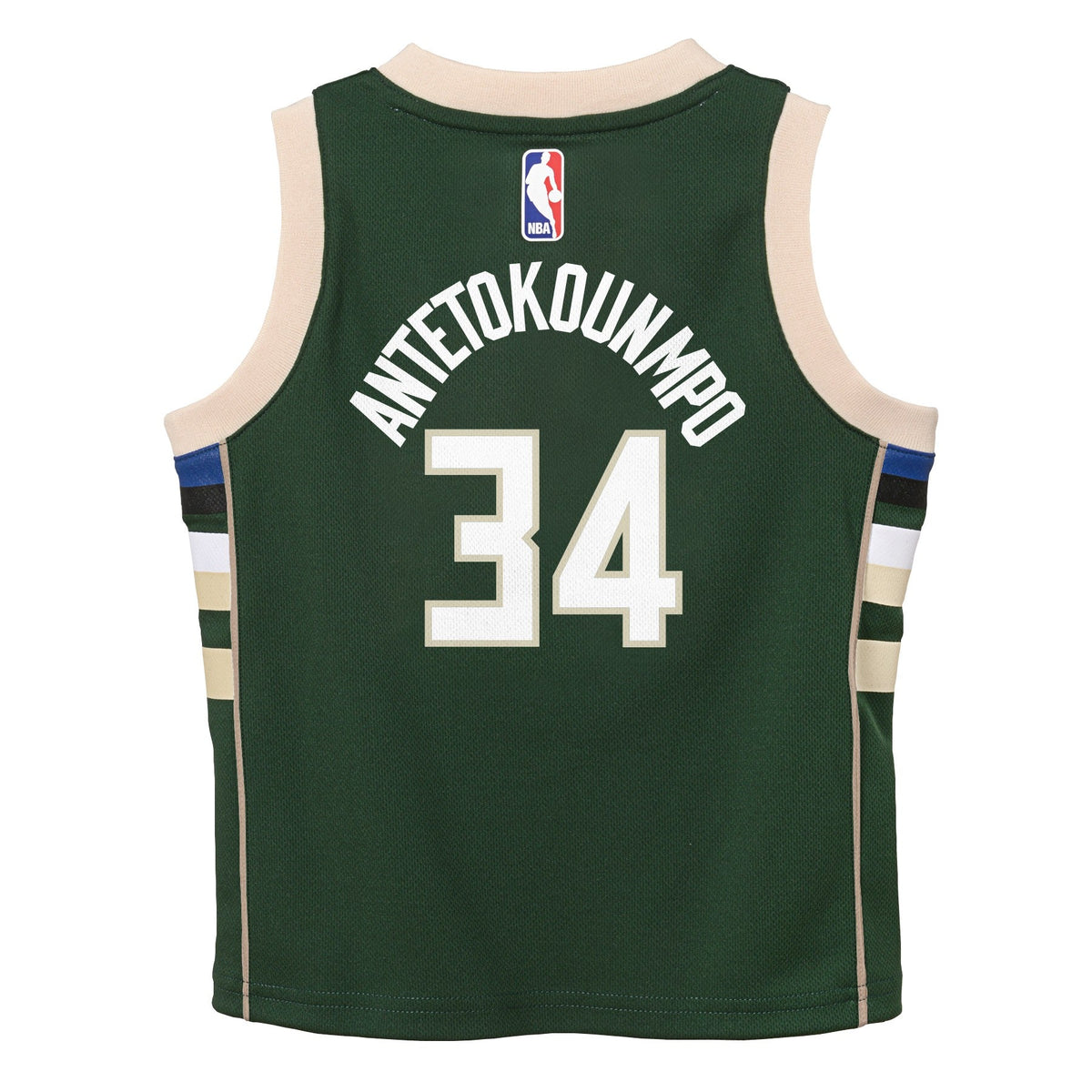 Toddler Milwaukee Bucks Giannis Antetokounmpo Nike Icon Edition Green Swingman Jersey