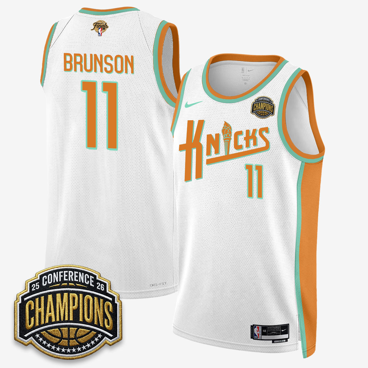 NYK 2026 Eastern Conference Champions Special Edition Jersey V2- Stitched