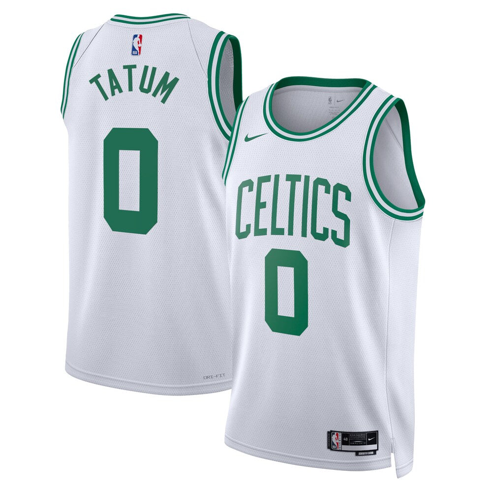 Boston Celtics Association Edition Swingman Jersey White Jayson Tatum Unisex | RTJ13135